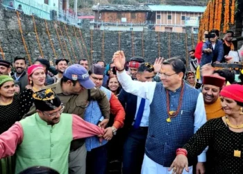 लाखामंडल दौरे पर सीएम धामी, शांति और समृद्धि के लिए प्रार्थना