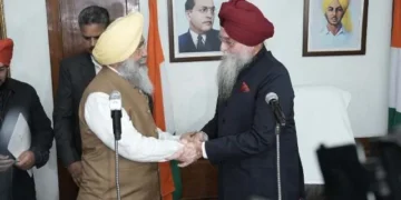 हरमीत सिंह संधू ने ली शपथ, जनता की मांगें पूरा करने का दिया भरोसा