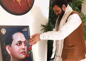 अंबेडकर महापरिनिर्वाण दिवस हरियाणा सीएम ने पुष्पांजलि अर्पित कर स्मरण किया