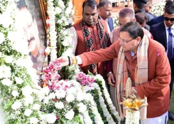 उमेश अग्रवाल का जीवन समाज और राष्ट्र को समर्पित सीएम धामी