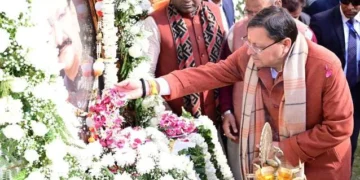 उमेश अग्रवाल का जीवन समाज और राष्ट्र को समर्पित सीएम धामी