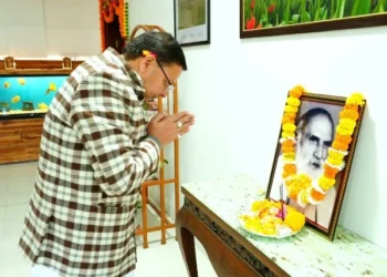बडोनी जयंती पर सीएम धामी का नमन