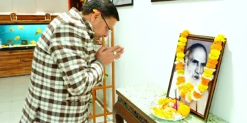 बडोनी जयंती पर सीएम धामी का नमन