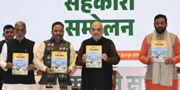 हरियाणा दौरे पर अमित शाह, सीएम सैनी रहे मौजूद