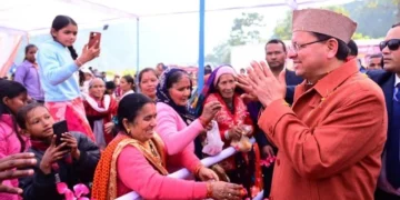 धामी ने चम्पावत में पूजा-अर्चना कर जनता से किया सीधा संवाद