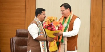 नितिन नबीन को अध्यक्ष बनने पर सीएम धामी की शुभकामनाएं