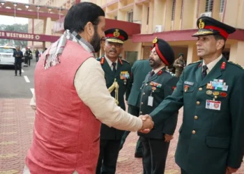 मुख्यमंत्री सैनी को वेस्टर्न कमांड के गौरवशाली इतिहास की दी गई ब्रीफिंग