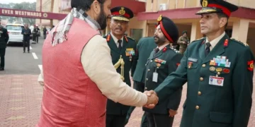 मुख्यमंत्री सैनी को वेस्टर्न कमांड के गौरवशाली इतिहास की दी गई ब्रीफिंग