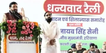 जींद में सीएम सैनी का संबोधन– अंत्योदय के संकल्प से प्रदेश आगे बढ़ेगा