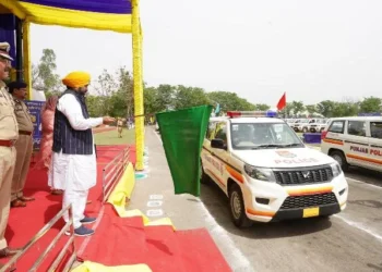 जमीनी पुलिसिंग मजबूत करने के लिए 508 इमरजेंसी वाहन लॉन्च