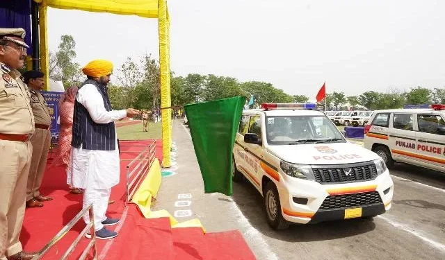 जमीनी पुलिसिंग मजबूत करने के लिए 508 इमरजेंसी वाहन लॉन्च