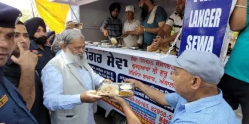 धार्मिक सेवा कार्यों से समाज में एकता और सेवा भावना मजबूत अनिल विज