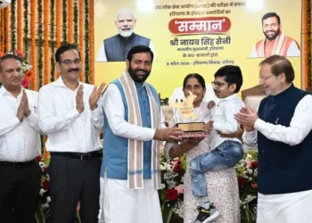 नव-चयनित युवाओं के सम्मान समारोह में सीएम सैनी ने दी बड़ी सौगात