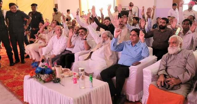 कैलाश हाथीखाना मंदिर में ‘सोमनाथ स्वाभिमान पर्व’ में जुटे श्रद्धालु