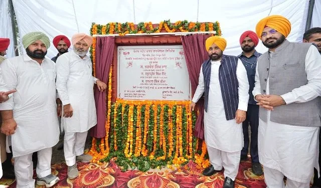 सीएम मान ने गांवों में जमींदोज बिजली तार परियोजना की शुरुआत की
