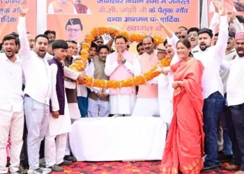 जनसभा में मुख्यमंत्री ने विकास कार्यों और जनकल्याणकारी योजनाओं का किया उल्लेख