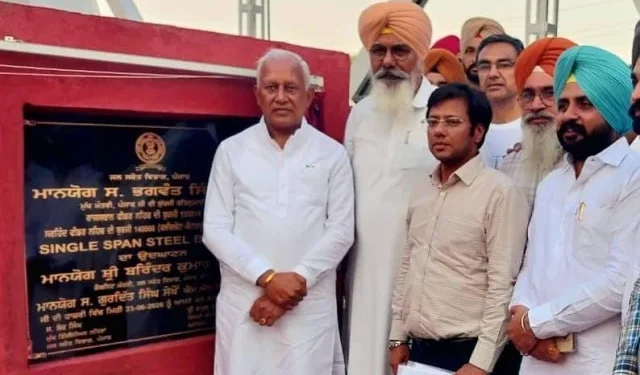 नहरों पर आधुनिक पुलों के निर्माण से आवागमन होगा अधिक सुगम और सुरक्षित - मंत्री