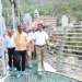 बजरंग सेतु के निर्माण कार्यों का जायजा लेने पहुंचे मुख्य सचिव