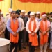 भीषण गर्मी में लोगों को राहत पहुंचाने के लिए पुलिस मुख्यालय के बाहर विशेष आयोजन