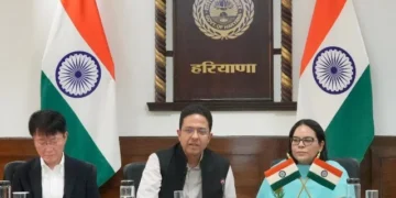 स्किल डेवलपमेंट को लेकर हरियाणा और फुकुओका के बीच उच्चस्तरीय मंथन
