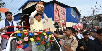 गुरु रविदास जी की 650वीं जयंती पर निकली भव्य कलश यात्रा, CM रहे शामिल