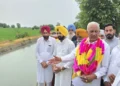 नहरी सिंचाई व्यवस्था को मजबूत करने वाली परियोजनाओं का उद्घाटन
