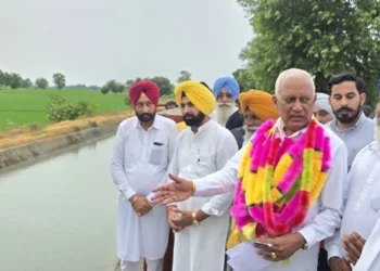 नहरी सिंचाई व्यवस्था को मजबूत करने वाली परियोजनाओं का उद्घाटन
