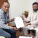 नारायणगढ़ दौरे के दौरान मुख्यमंत्री ने स्वयं भरकर जमा किया मतदाता गणना प्रपत्र