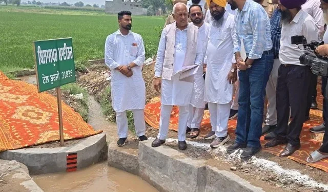 पंजाब में नहरी सिंचाई विस्तार को मिली रफ्तार, परियोजनाओं का उद्घाटन
