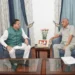 राज्यहित से जुड़े मुद्दों पर मुख्यमंत्री धामी और विजय बहुगुणा ने किया विचार-विमर्श