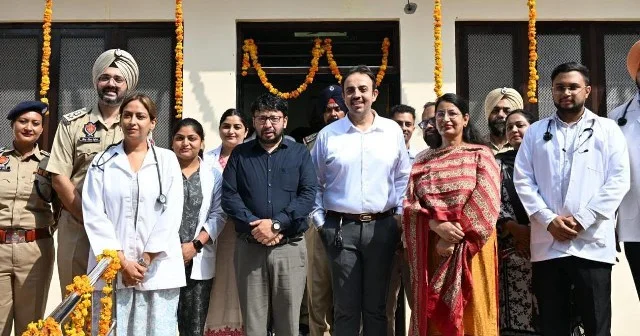 स्वास्थ्य सेवाओं में पंजाब सरकार की नई पहल, केंद्रीय जेल में आम आदमी क्लीनिक का उद्घाटन