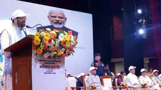कॉमनवेल्थ गेम्स-2026 के पदक विजेताओं को सम्मान