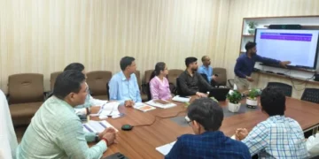 प्रधानमंत्री आवास योजना के तहत निर्माणाधीन परियोजनाओं पर विभागीय मंथन