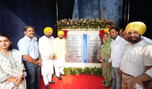 सीएम मान ने आधुनिक खेल मैदानों का किया लोकार्पण