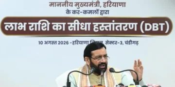 सैनी ने एक क्लिक में ट्रांसफर की ₹1,595 करोड़ से अधिक की राशि